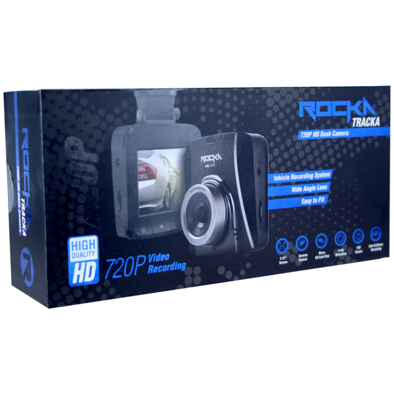 Rocka Tracka Series 720P Dash Camera
