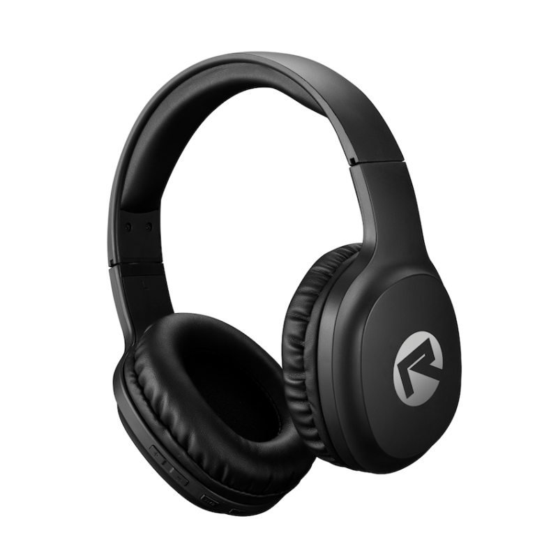 Rocka Pump Series Bluetooth Headphones – Black