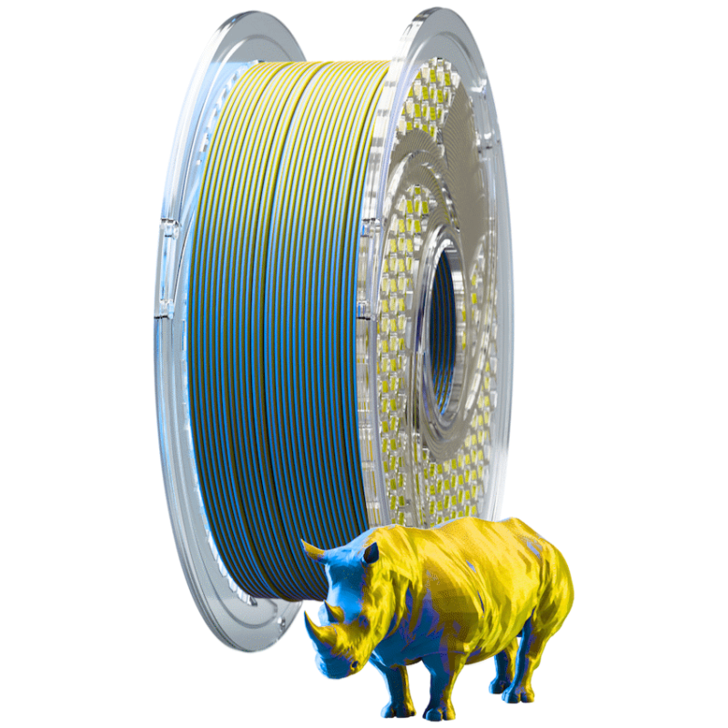 SA Filament Dual Silk PLA Filament 750g – Golden Sapphire