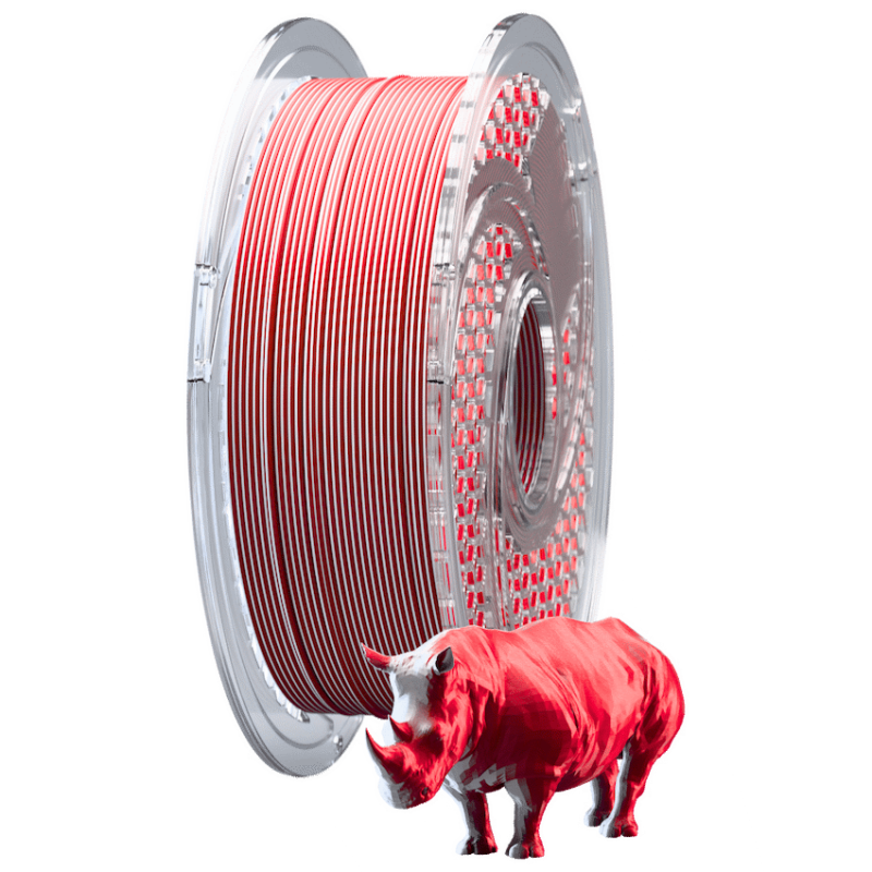 SA Filament Dual Silk PLA Filament 750g – Candy Cane