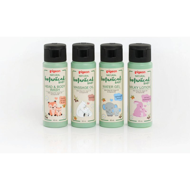 Pigeon – Baby Travel Set Natural Botanical