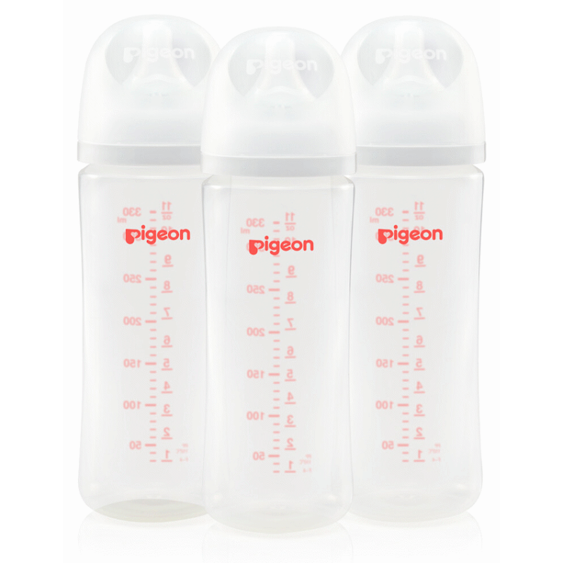 Pigeon Softouch 3 Bottles PP 330ml (L) Triple Pack