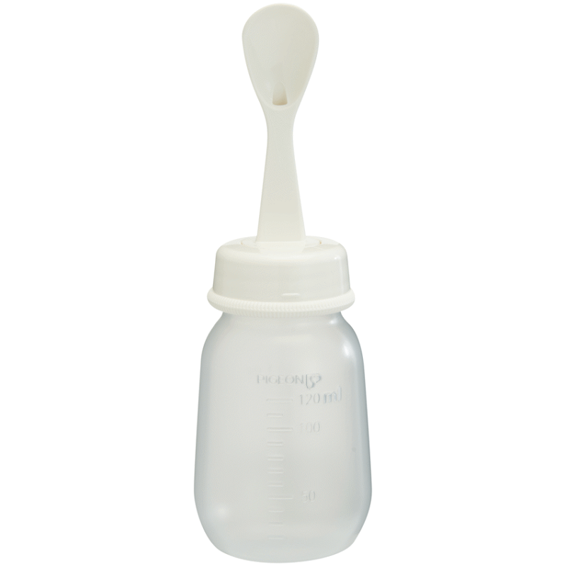 Pigeon – Weaning Bottle + Spoon (D328)