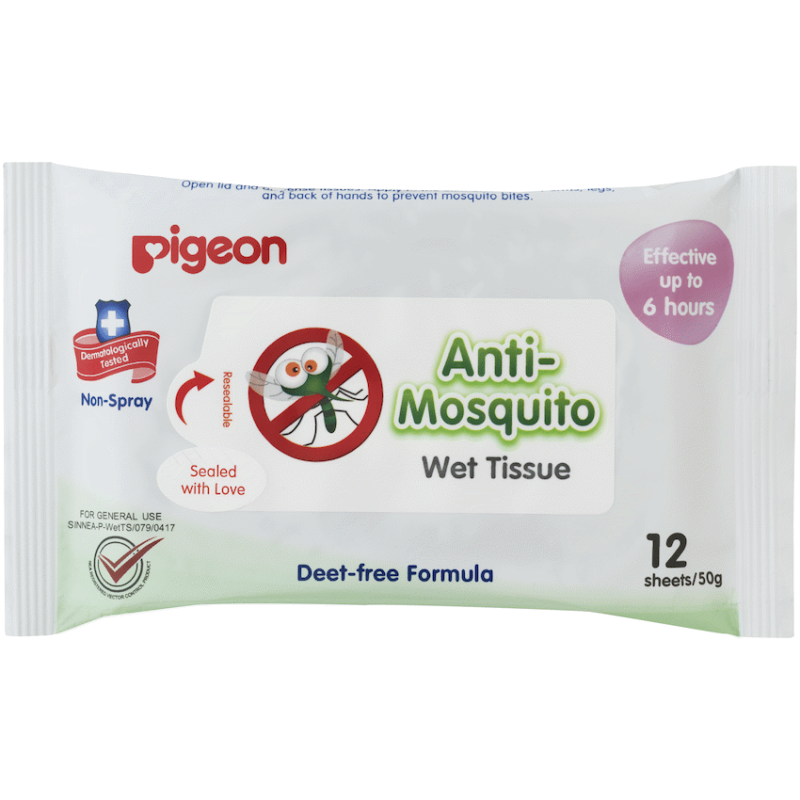 Pigeon – Anti-Mosquito Wipe 12P/PK