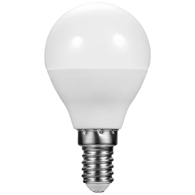 Switched 5w Golfball LED Light Bulb E14 – Warm White