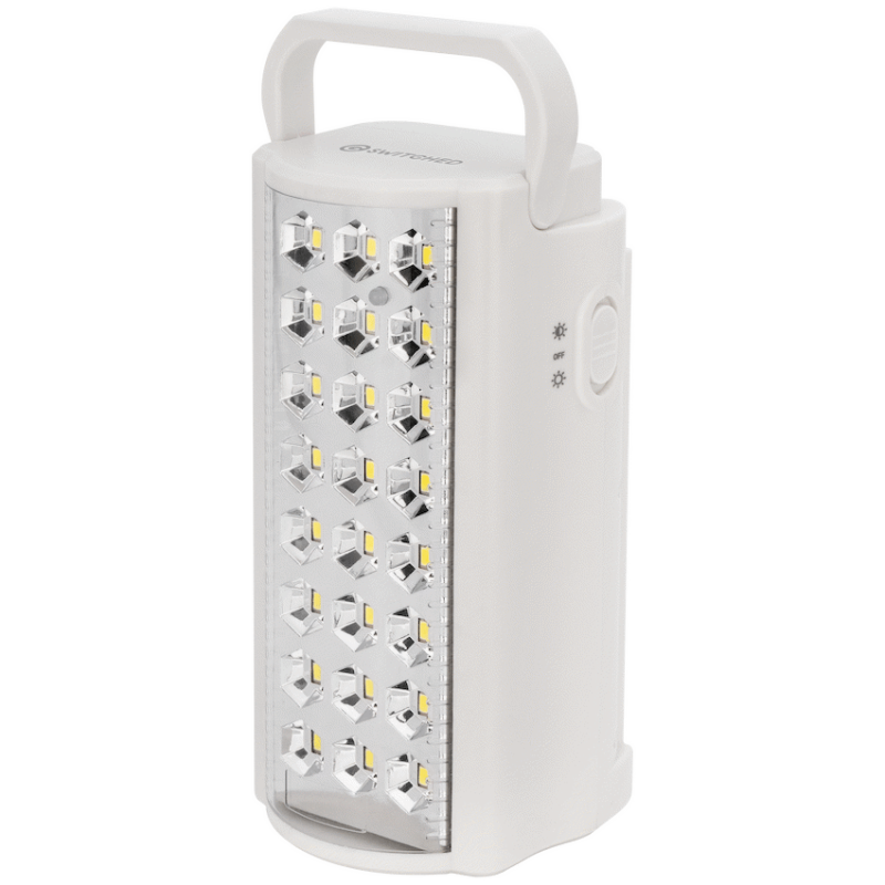 Switched Rechargeable Lantern 800 Lumen – White