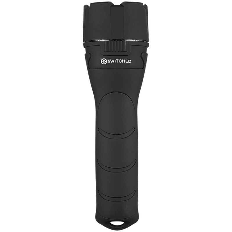Switched 65 Lumen Flashlight – Black