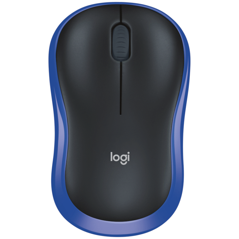 Logitech(R) M185 Wireless Mouse – Blue
