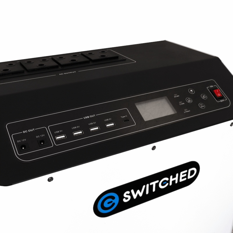 Switched 3000w LiFePo4 ESS Solar Power System