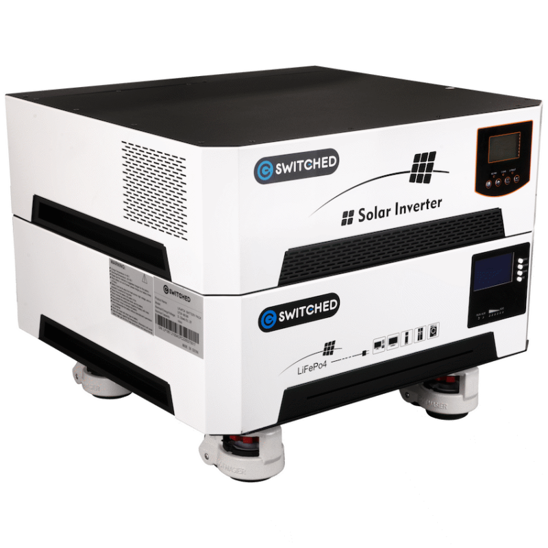 Switched 5200w LiFePo4 ESS Trolley Power Station