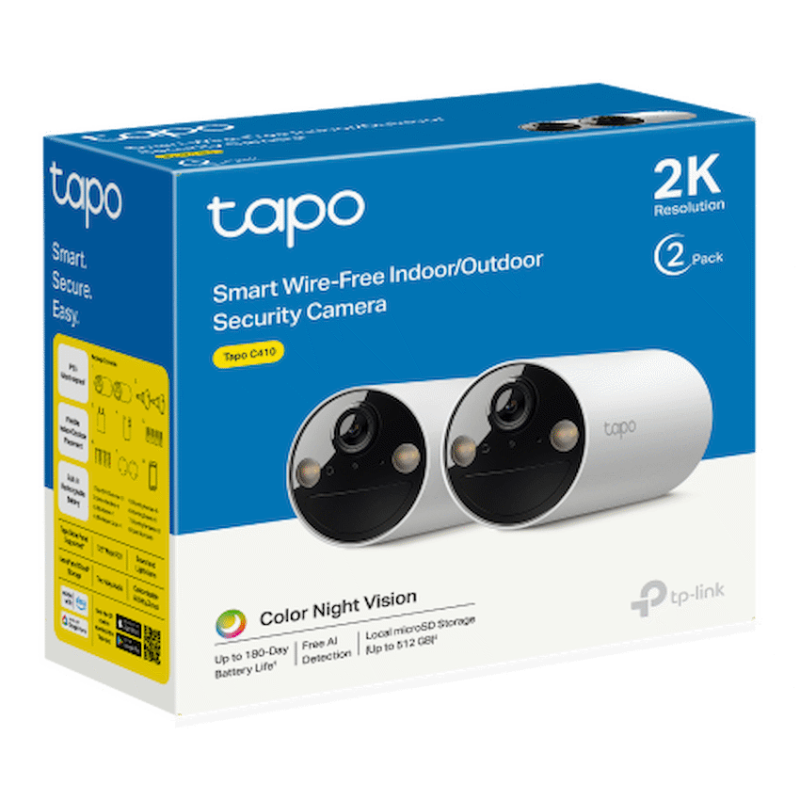 Smart Wire-Free Indoor/Outdoor Security Camera