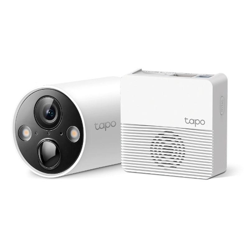 TP-Link Tapo C420S1 2K QHD Smart Wire-Free Security Camera, 1 Camera System