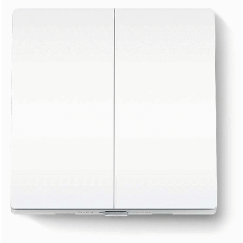 TP-Link Tapo S220 Smart 868mhz Light Switch 2-Gang 1-Way, No Neutral Required