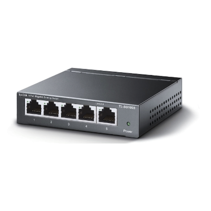 TP-Link TL-SG105S – 5-Port Gigabit Desktop Switch