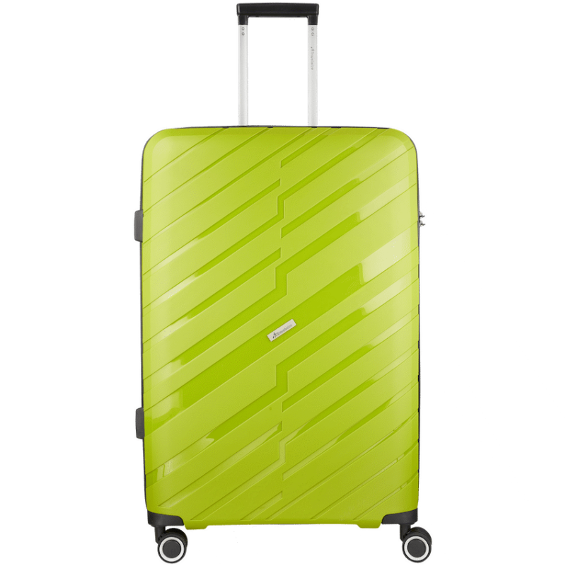 Travelwize Java PP 4-Wheel Spinner 75cm Luggage – Lime