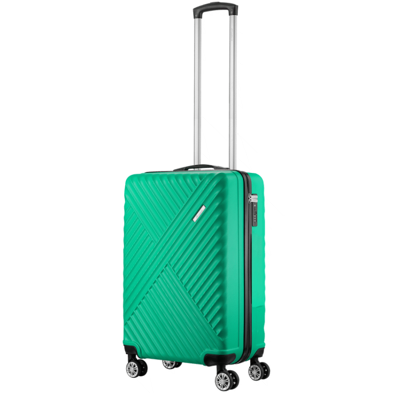 Travelwize Astra ABS 55cm 4-Wheel Spinner Luggage – Jade