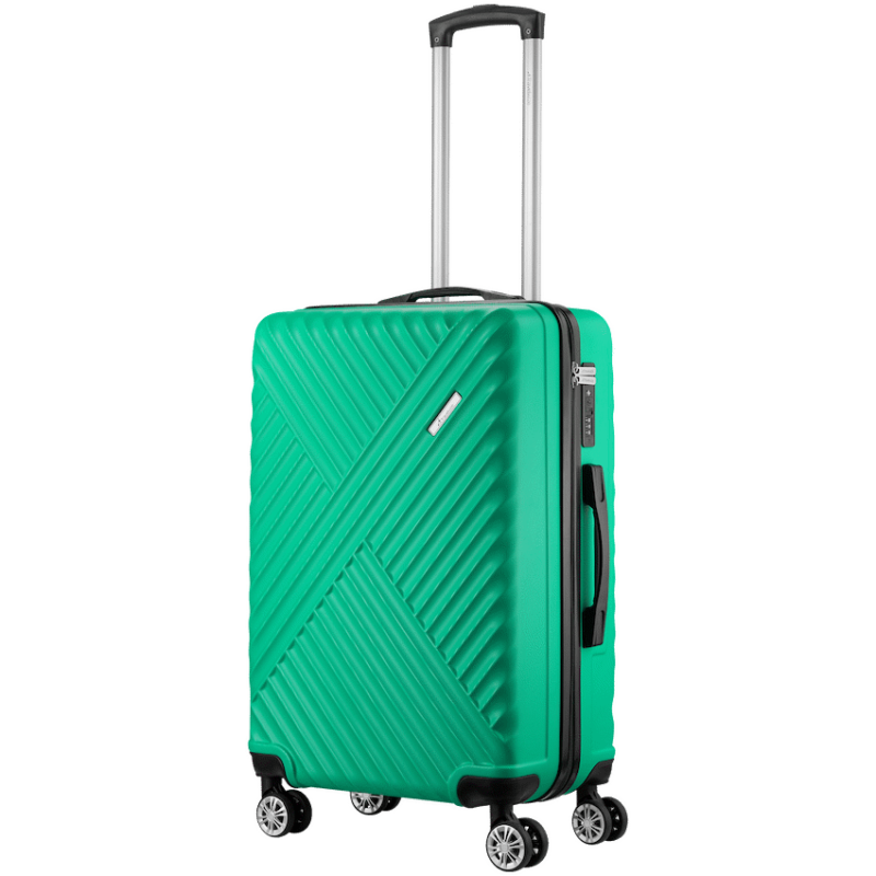 Travelwize Astra ABS 67cm 4-Wheels Spinner Luggage – Jade