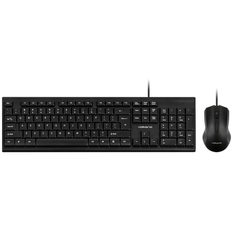 Volkano Mineral Series USB Wired Mouse and Keyboard Combo