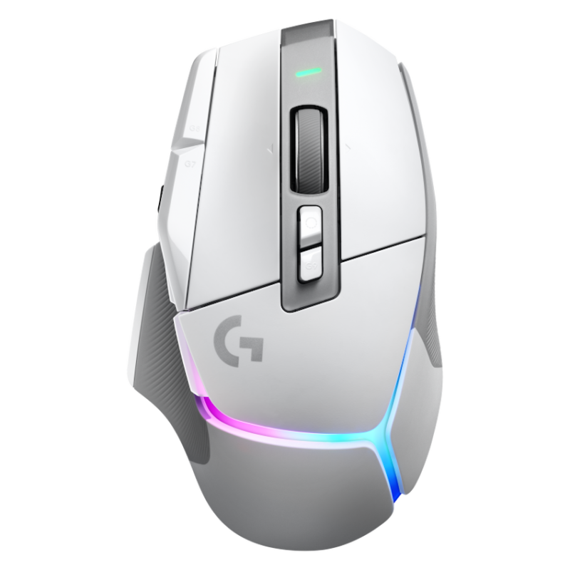 Logitech(R) G502 X Plus Wireless Gaming Mouse – White
