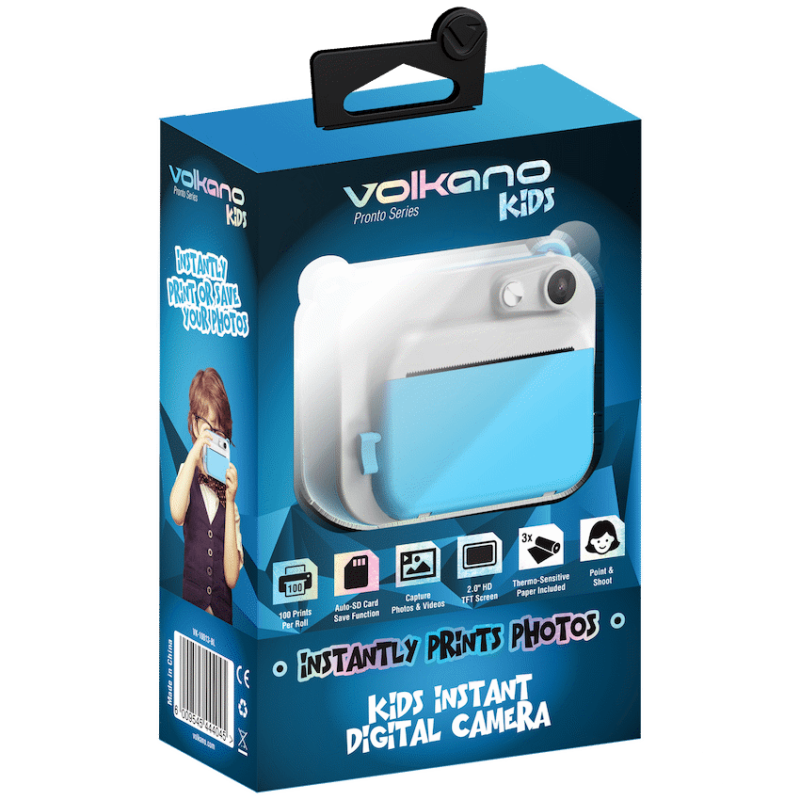 Volkano Kids Pronto Series Instant Digital Camera – Blue