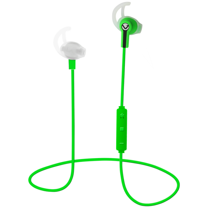 Volkano Motion Bluetooth Earphones – Green/Black