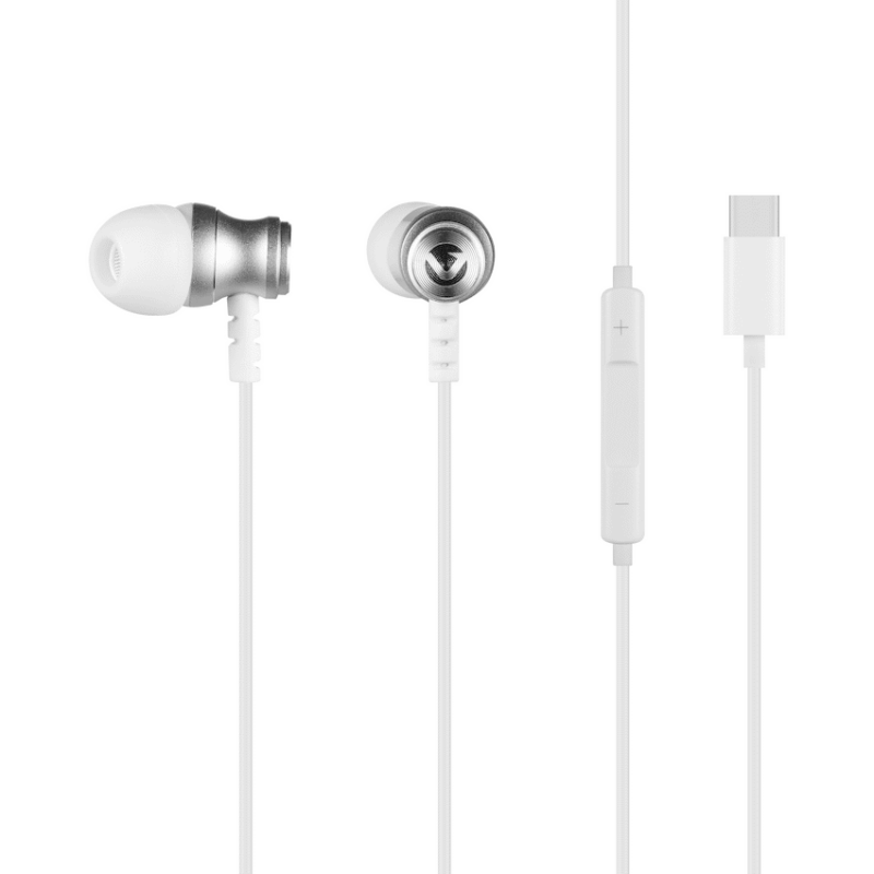 Volkano Prism 2.0 Series Type-C Earphone – White
