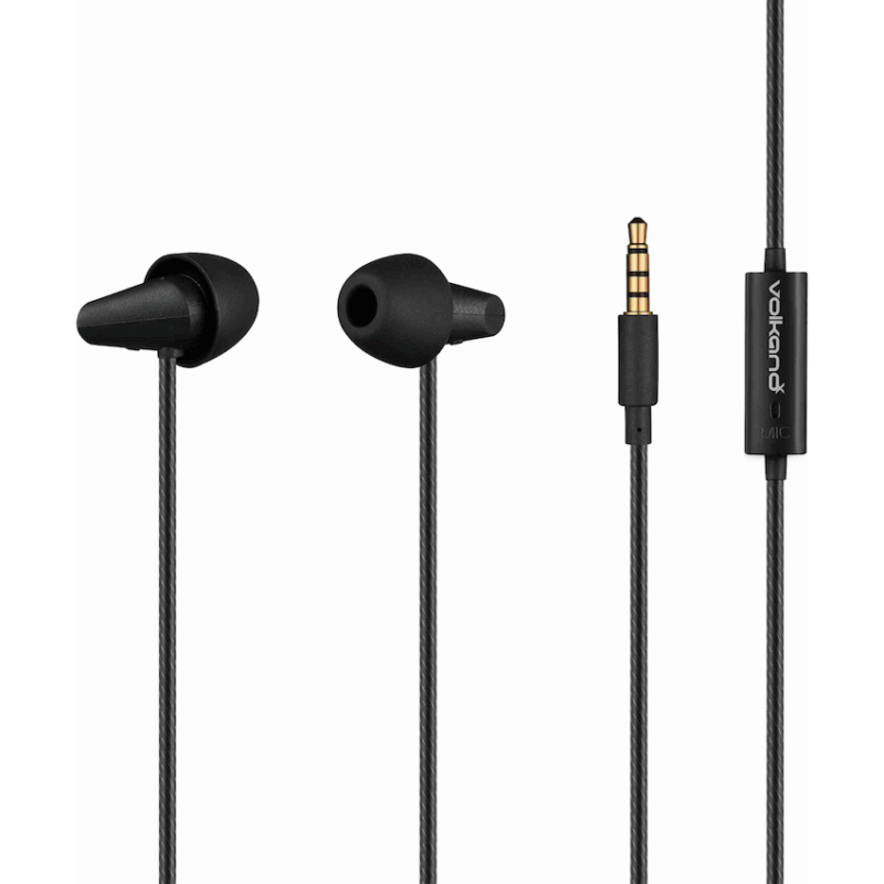 VolkanoX Snug Series Aux Earphones with Stereo Adapter