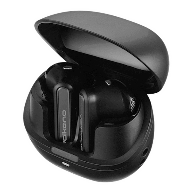 Volkano QuietFit – TWS Earphones with ANC & ENC- Black