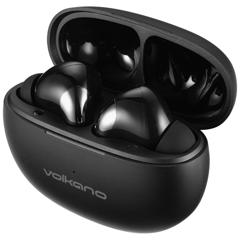 Volkano Soundshield TWS Earphones with ANC & ENC – Black