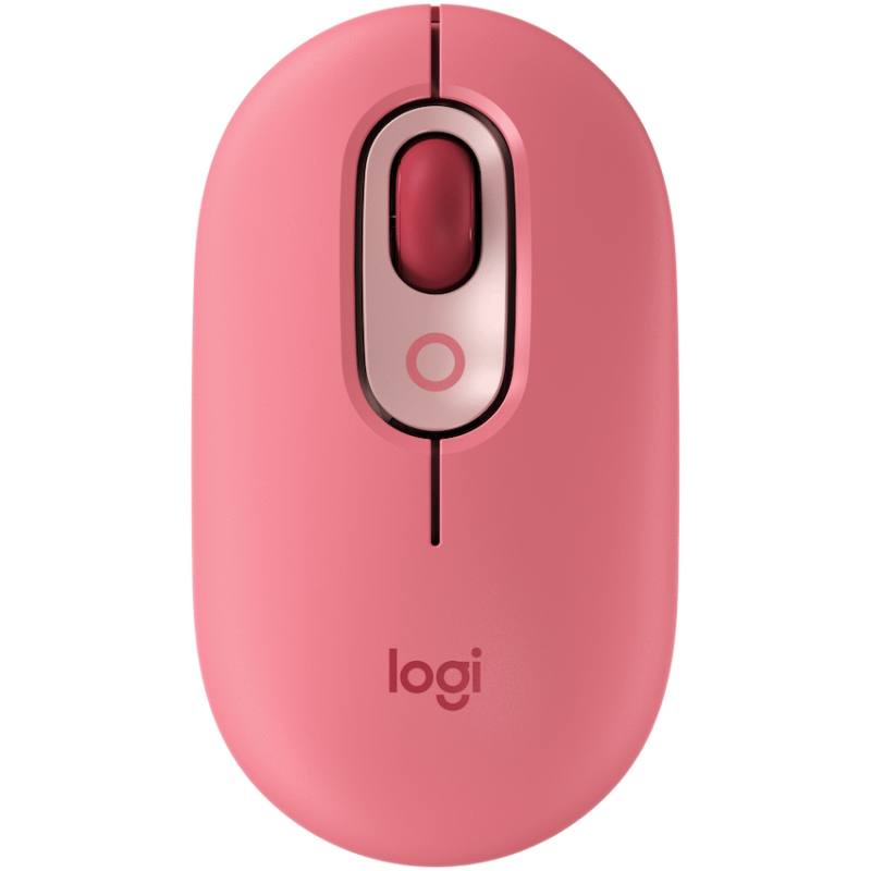 Logitech(R) POP Mouse with Emoji – Heartbreaker Rose/BT