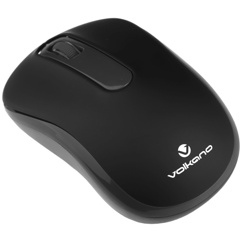 Volkano Vector Vivid Series Wireless Mouse – Black