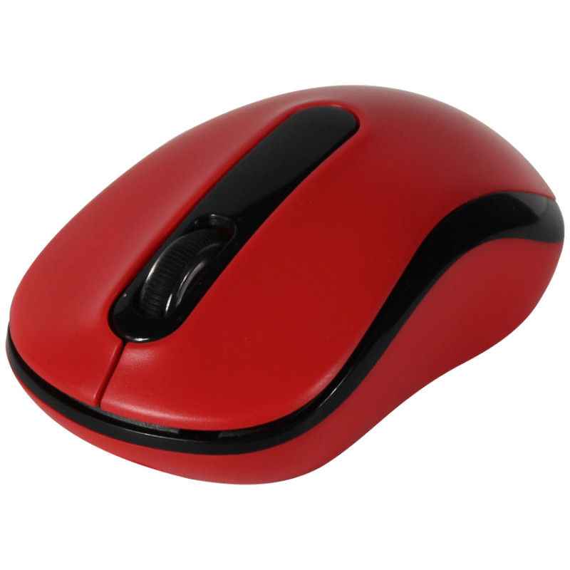 Volkano Vector Vivid series wireless mouse – Red 2020