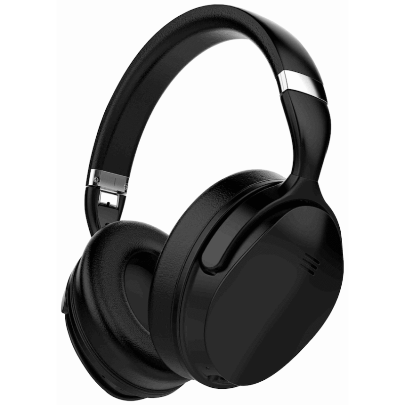 VolkanoX Silenco Series Active Noise-Cancelling Bluetooth Headphones – Black
