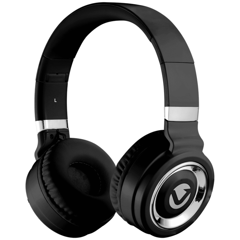 Volkano Lunar Series Bluetooth Headphones – Black/Silver