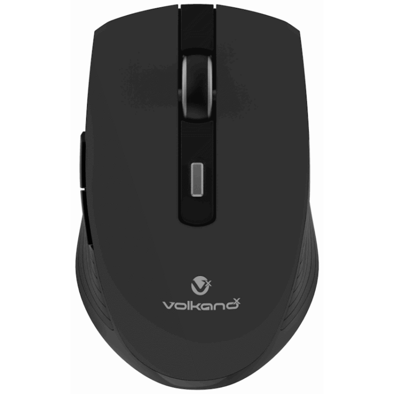 VolkanoX Uranium Series 6 Button Wireless Mouse – Black