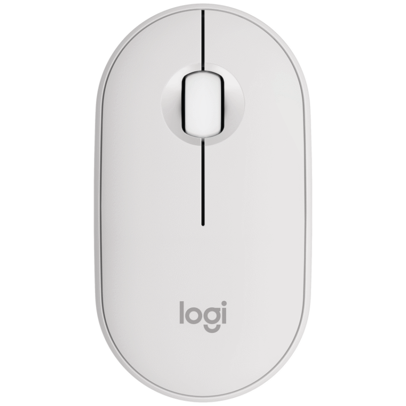 Logitech(R) Pebble Mouse 2 M350s  – TONAL WHITE – BT – DONGLELESS