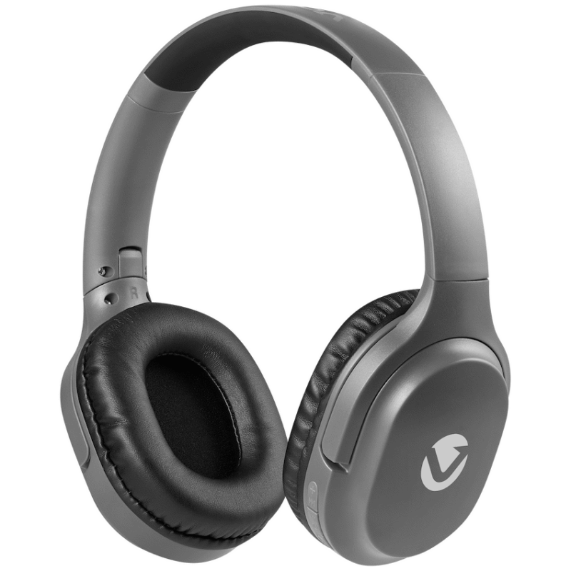 Volkano Pebble Series Bluetooth Headphones – Dark Grey