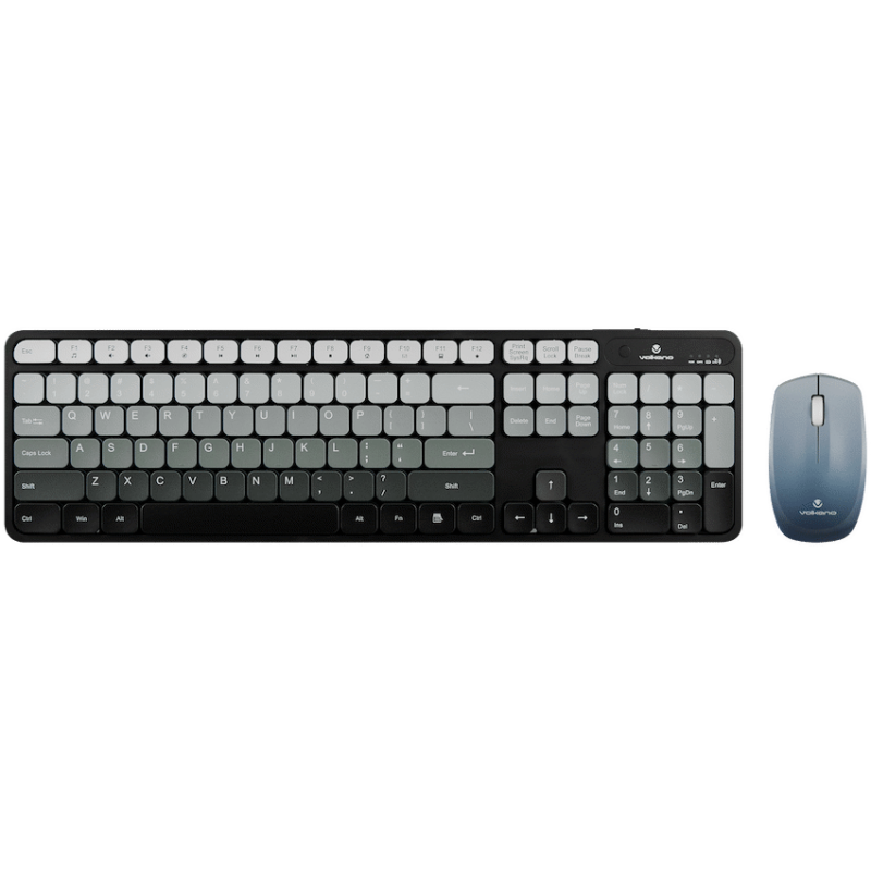Volkano Prism Series Bluetooth Wireless Keyboard and Mouse – Grey