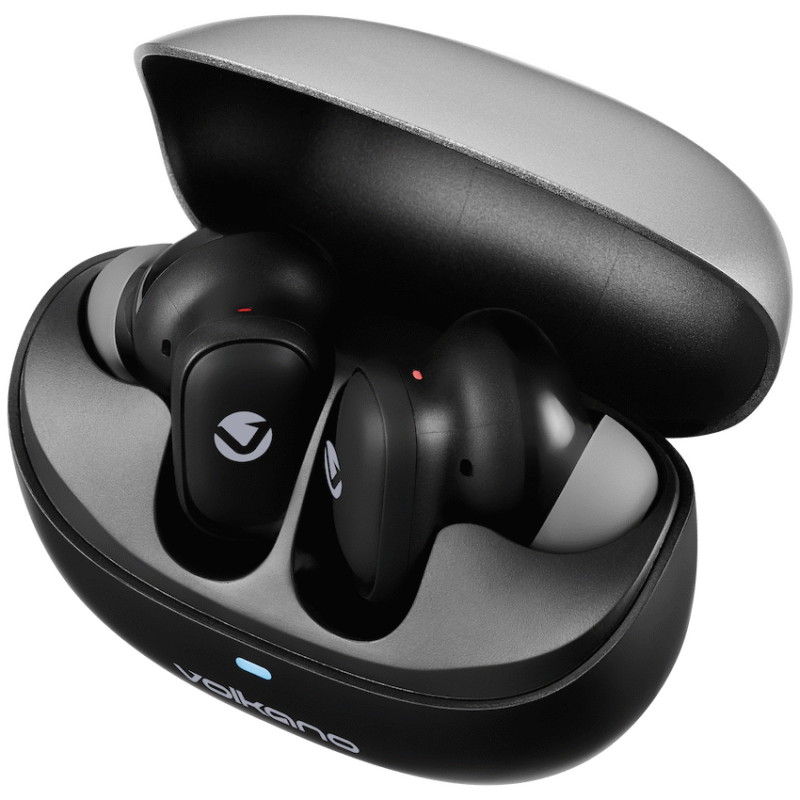 Volkano Sugar-Cube Active Noise Cancelling True Wireless Earphones – Black