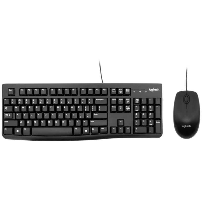 Logitech(R) MK120 Corded Combo – USB