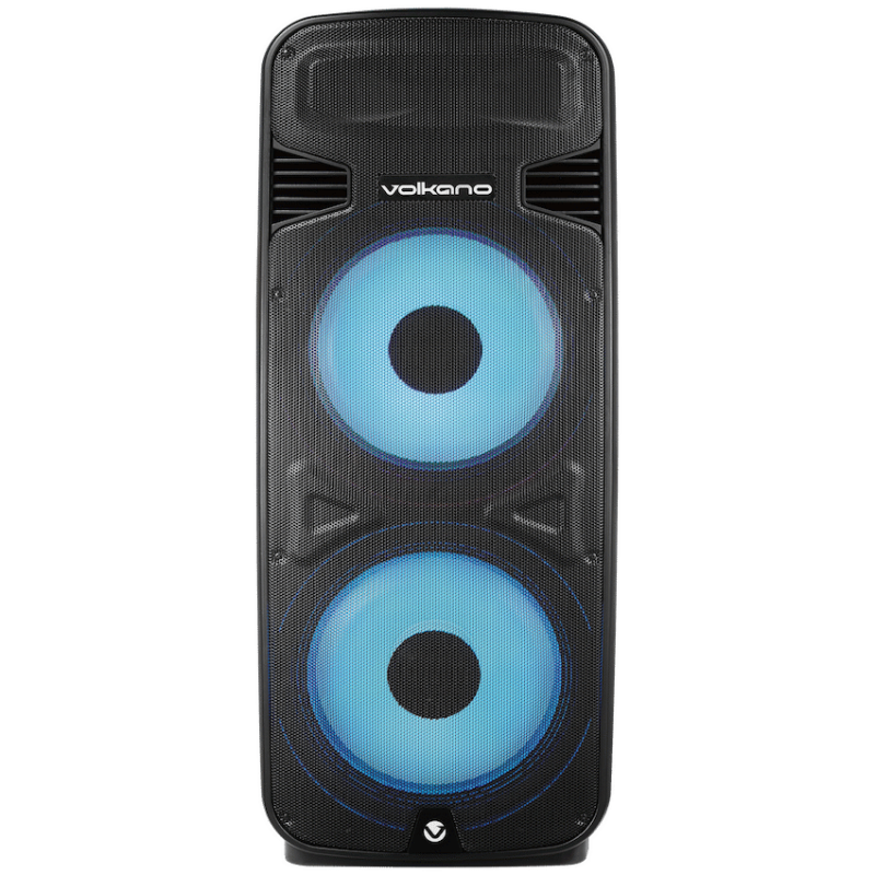 Volkano Olympian Series Dual 15″ Party Speaker – Black