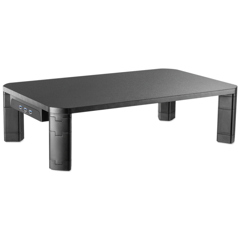 Volkano Riser Hub series Monitor Stand with 3 Port USB Hub