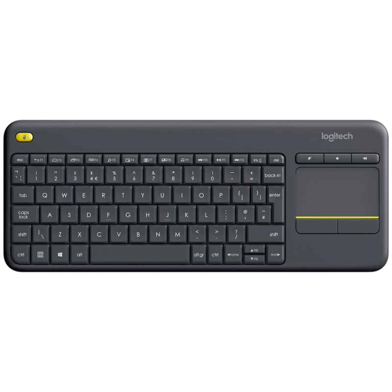 Logitech(R) K400 Plus Wireless Touch Keyboard – Dark