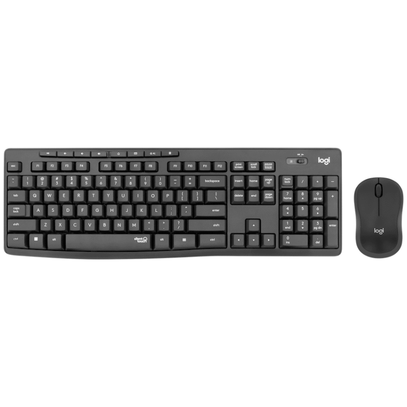 Logitech(R) MK295 Silent Wireless Combo – Graphite