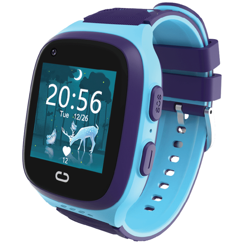 Volkano Find Me 4G Series GPS Tracking Watch with Camera – Blue