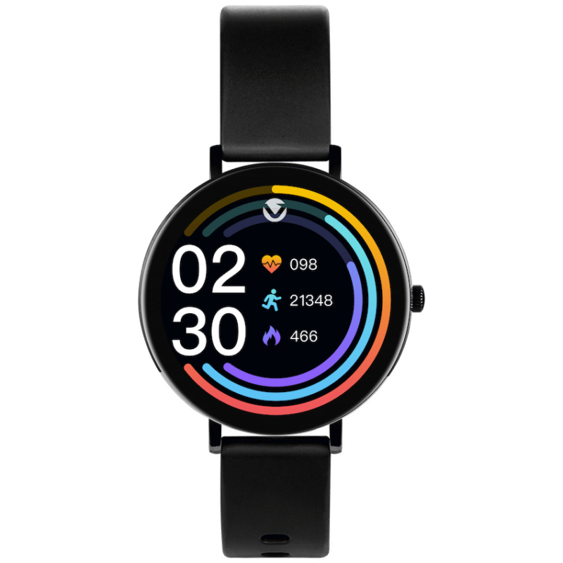 Volkano Aurora Series Ladies Smart Watch – Black