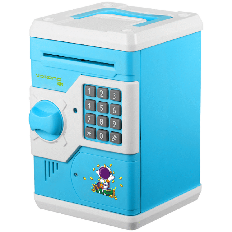Volkano Kids Vault Series Money-Saving Vault – Blue
