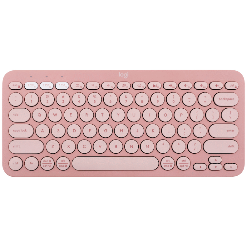 Logitech(R) Pebble Keys 2 K380s – Tonal Rose