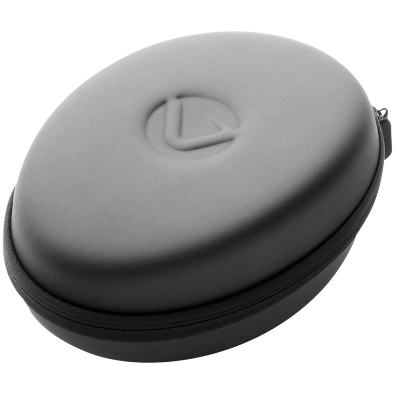 Volkano Shell Elliptical Headphone Case – Black