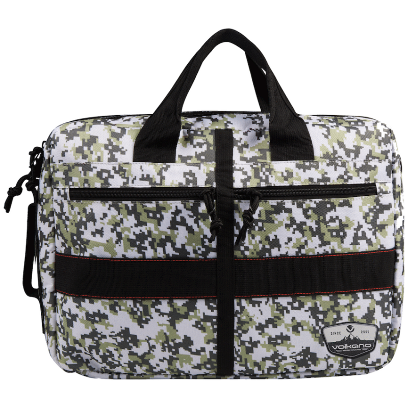 Volkano Storm Hybrid Laptop Bag – Grey/Wht